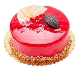 Gerçek Meyveli Frambuazlı Yaş Pasta 2-3 Kişilik