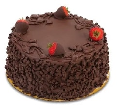 Gurme Çikolatalı 9-12 Kişilik Klasik Yaş Pasta